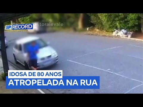 Idosa é atropelada em Registro (SP) por motorista que dirigia nu e embriagado