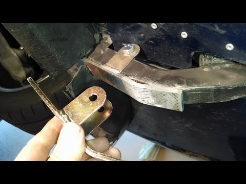 Corvette front bumper skid plate protectors stiffeners by froggy