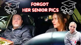 FORGOT HER SENIOR PICS | Family 5 Vlogs