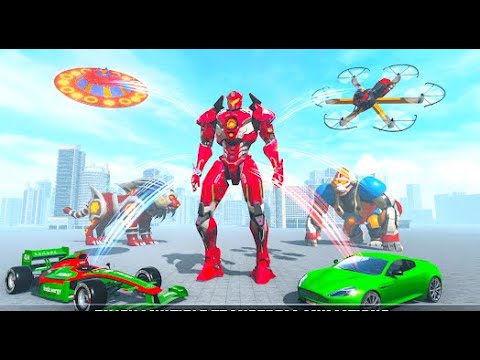 Amazing Multi Robot Transform | Rescue City Robot Transform Android GamePlay | By Game Crazy