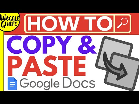 How To Copy And Paste Text In Google Docs