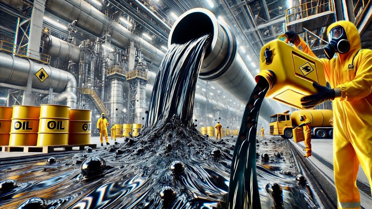 How GASOLINE is MADE ⛽ | Refinery Process 🏭