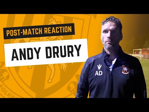 Reaction | Andy Drury | Sittingbourne 1-2 Folkestone Invicta | Pre-Season Friendly