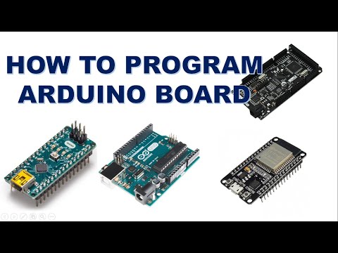 How To Program on Arduino Nano and ESP32 Board