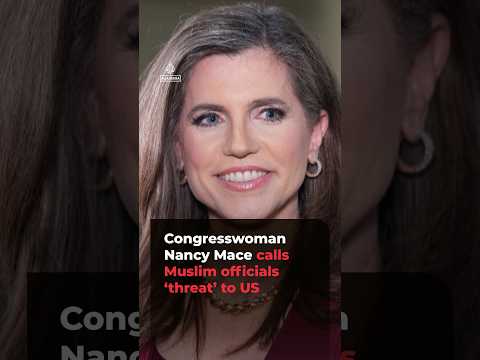 US Congresswoman Nancy Mace calls Muslim officials ‘threat’ to US | #ajshorts