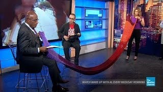 Guinness World Record-Running Knitter
