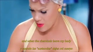 P!nk - Beautiful Trauma (Sub Español - Lyrics) [Official Video]