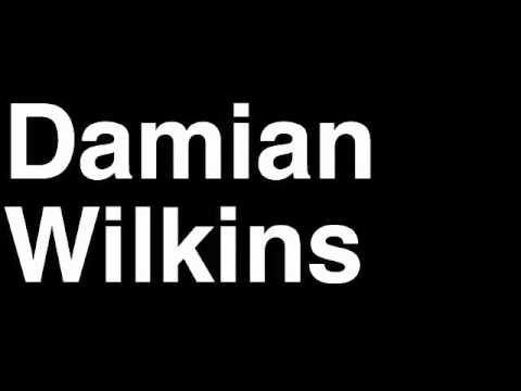How to Pronounce Damien Wilkins Detroit Pistons NBA Basketball Player Runforthecube
