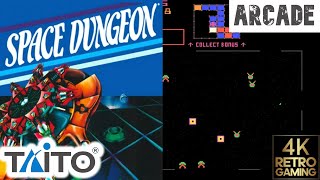 Space Dungeon Arcade ( Taito 1981 ) 4k Gameplay