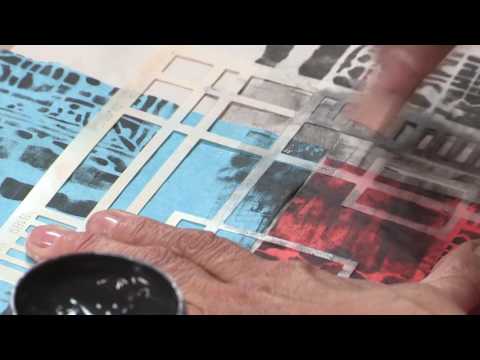 Preview | Art Journaling Live 3: Your Brain on Stencils with Mary Beth Shaw