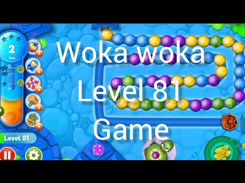 Marble woka woka | jungle blast | level 81 | gameplay