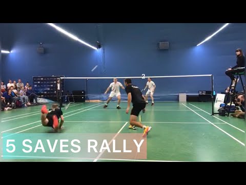 5 Dives 1 Rally | BADMINTON