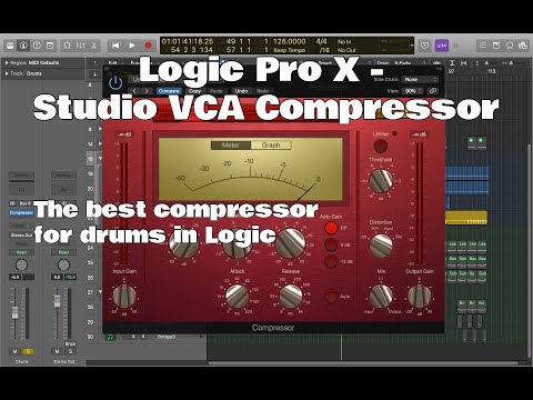 Logic Pro X - Studio VCA Compressor: The Best Drum Compressor in Logic??