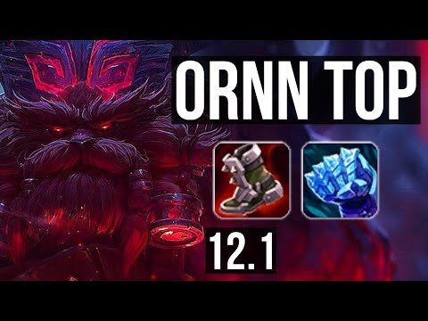 ORNN vs GNAR (TOP) | 4/1/5, 1.1M mastery, 300+ games, Rank 15 Ornn | EUW Master | 12.1