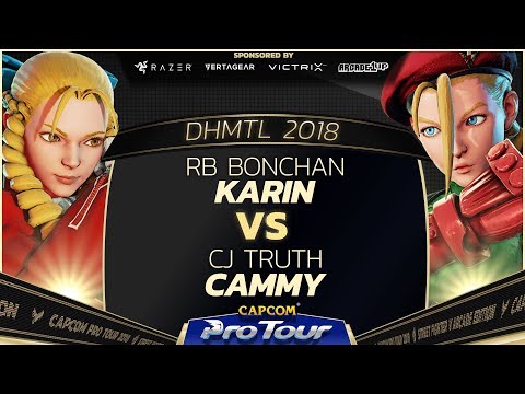 RB Bonchan (Karin) vs CJ Truth (Cammy) - DH Montreal 2018 Top 8 - CPT 2018