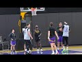 Luka Doncic Back On The Lakers Practice Court