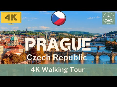 Walking Tour  in PRAGUE   Czech Republic  Winter 4K 60fps UHD