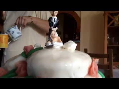 Hochzeitstorte mal anders genommen!