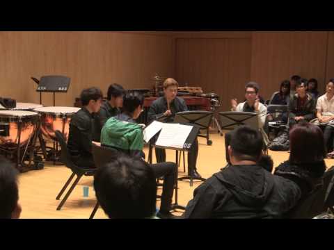 HKBU Percussion Ensemble Annual Concert 2016: Syncopate My Afuche - M. Aukofer