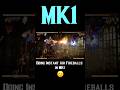 Liu Kang Instant Air Fireballs MK1 Vs MKX
