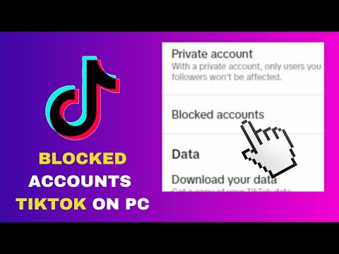 How To See Block List On TikTok On PC