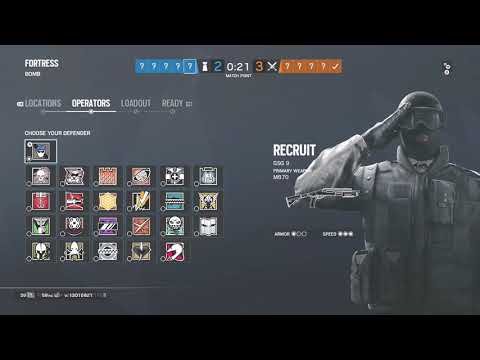 Clash Shield Glitch Ruins Ranked! (Rainbow Six Siege) [No Commentary]