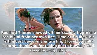 Bella Thorne suffers a bikini malfunction during Hawaiian getaway