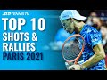Monfils Madness & Schwartzman's Behind-The-Back Magic | Top 10 Shots & Rallies from Paris 2021