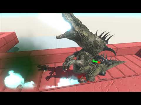 Godzilla 2021 Death Run - Animal Revolt Battle Simulator