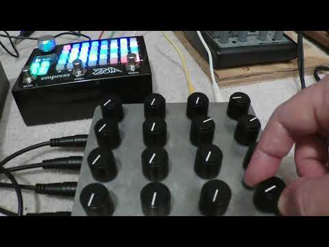 Sequenced Plaits & noise with Kastle & ZOIA