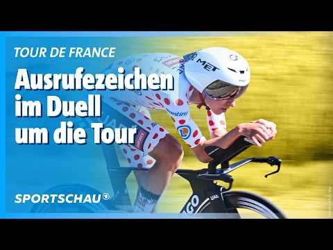 Tour de France, 5. Etappe Highlights: Einzelzeitfahren in Caen | Sportschau