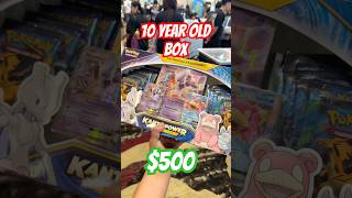 $500 Opening a 10 Year Old Pokémon Box! #pokemon #packopenning #pokemoncards #pokemontcg