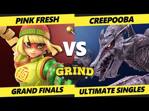 The Grind 154 GRAND FINALS - Creepooba (Ridley) Vs. Pink Fresh (Min Min) Smash Ultimate - SSBU
