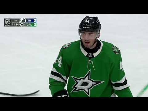 NHL Fight - Lightning @ Stars - Paul vs Benn - 12/04/2022