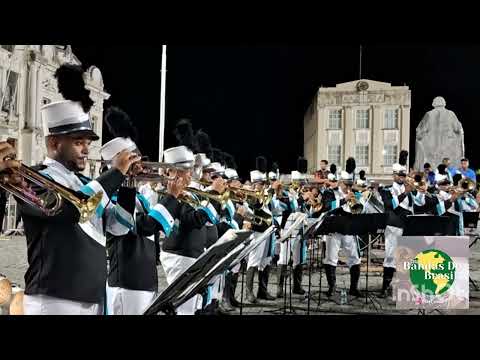 Fammac  de Maracas  tocando no concurso  da Licbamba praça  de Salvador
