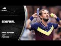 Daniil Medvedev | Top Points vs. Carlos Alcaraz | 2023 US Open Semifinal