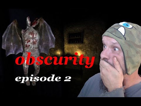 FLYING MONSTER!!?? D:  AMNESIA CUSTOM STORYtime - OBSCURITY ep 2