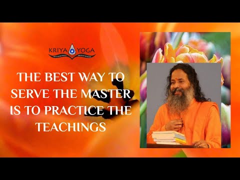 The Best Way to Serve a Master Is to Practice the Teachings