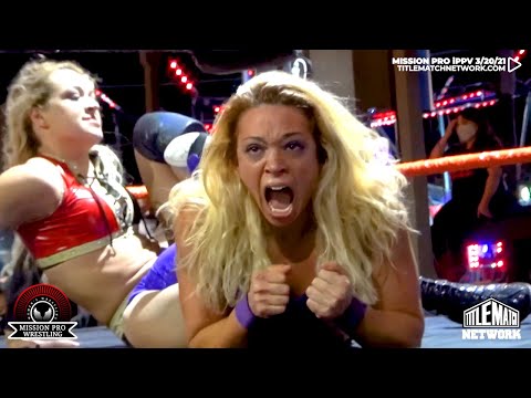 Lacey Ryan vs Raychell Rose (Women's Wrestling) Mission Pro - Title Match Network