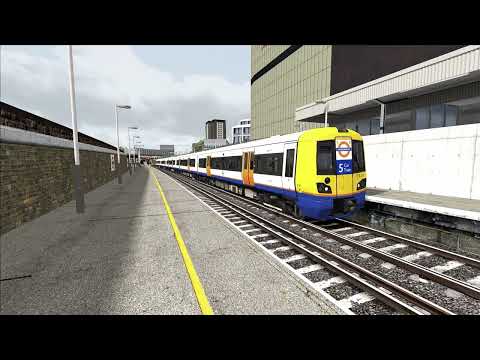 London Overground - Class 378 Leaving - Shepherd's Bush (Railworks/Train Simulator Classic)