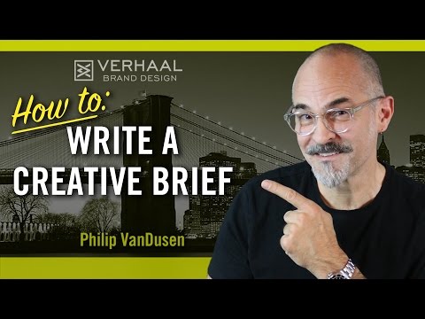 How To Write A Creative Brief