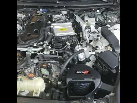 Q50 AMS Performance intakes sound.