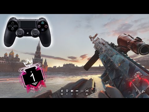 HOW A REAL CONTROLLER CHAMPION LOOKS LIKE: PS4 Ranked Highlights - Rainbow Six Siege Console Player