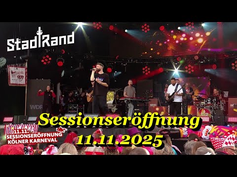 Stadtrand - Papajei | Sessionseröffnung Kölner Karneval 11.11.2025