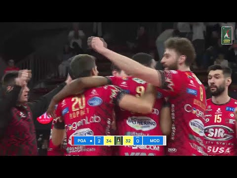Sir Safety Susa Perugia vs. Valsa Group Modena - VBW - SuperLega - Match Highlights