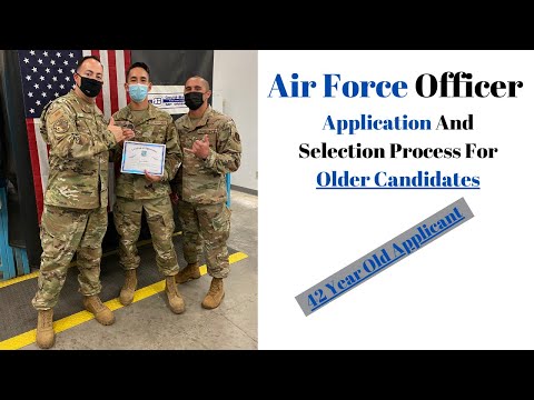 Air Force Officer Age Limit - I Applied And Met The Board As A 42 Year Old.