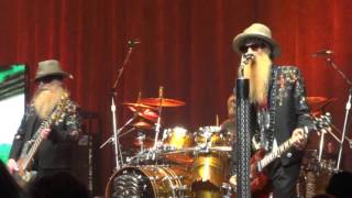 ZZ Top - La Grange (with Sloppy Drunk and Bar-B-Q) and Tush  9-29-2015