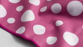 Beaumont Pink Polka Dot Microfiber Large Polishing Cloth