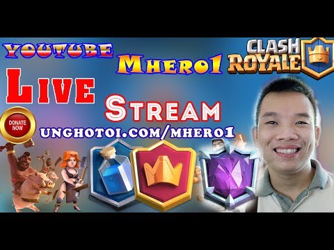 Happynoob 7000 Ladder Pushing  6/22/2019 - Clash Royale