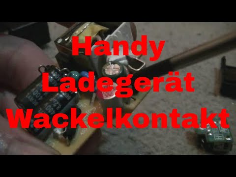 Sony Handyladegerät mit Wackelkontakt zerlegen und nachlöten - eflose #735